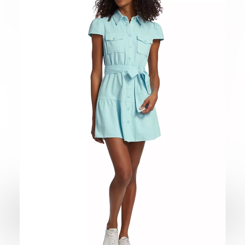 New Alice and Olivia Miranda denim dress